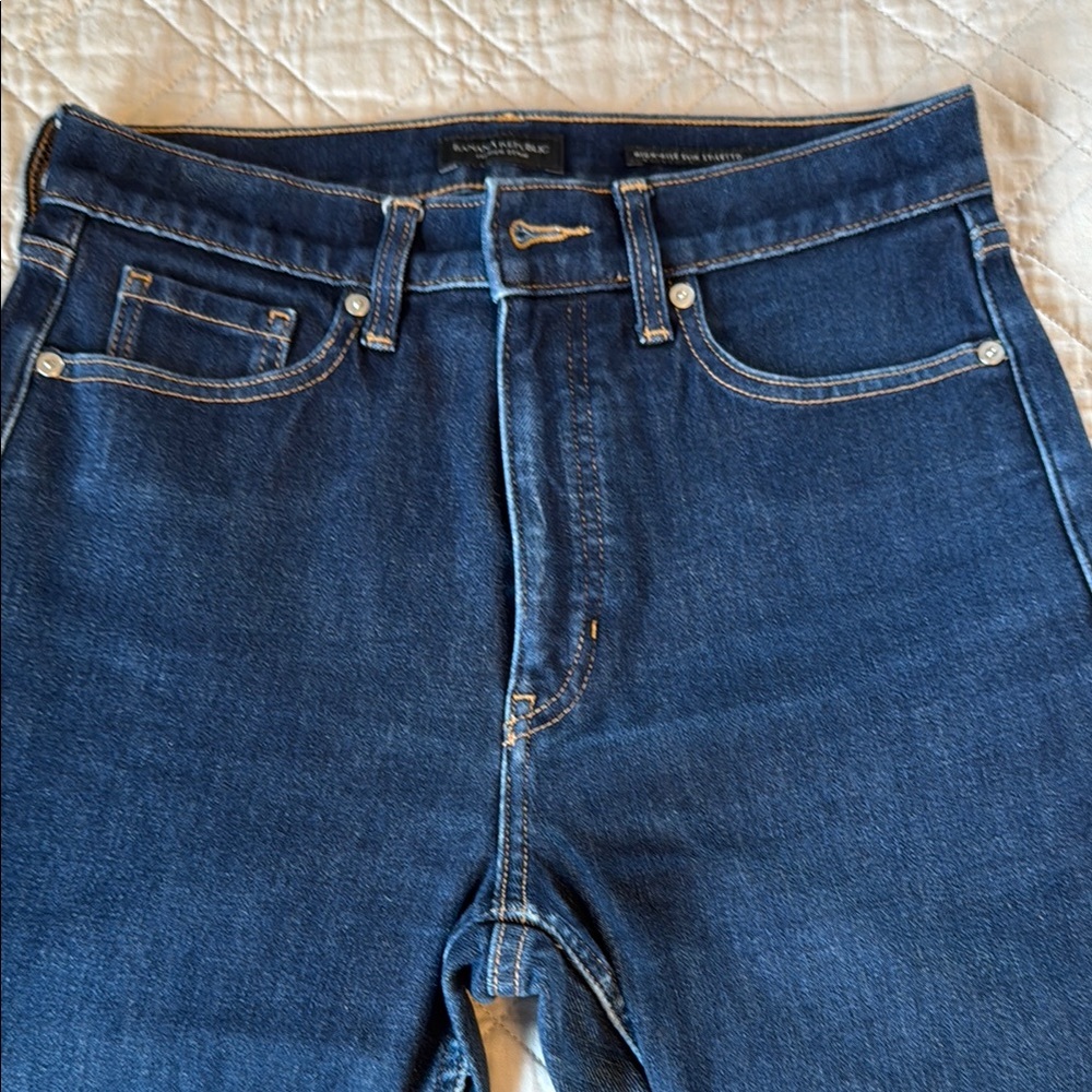 Banana Republic Blue Straight Denim Jeans